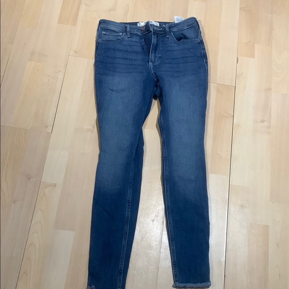 Women's hollister Blue Jeans 5s w27 L26 - Picture 8 of 9